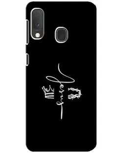 Чехол для Samsung Galaxy A20e с картинкой «Король Славы Jesus»