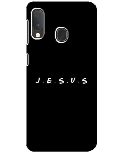 Чехол для Samsung Galaxy A20e с картинкой «Точки веры J.E.S.U.S.»