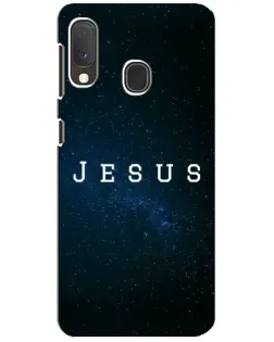 Чехол для Samsung Galaxy A20e с картинкой «Звездное небо Jesus»
