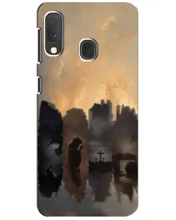 Чехол для Samsung Galaxy A20e с картинкой «Дорога к вере»