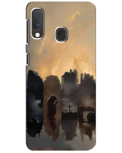 Чехол для Samsung Galaxy A20e с картинкой «Дорога к вере»