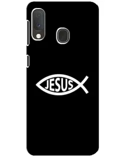 Чехол для Samsung Galaxy A20e с картинкой «Классический Jesus»