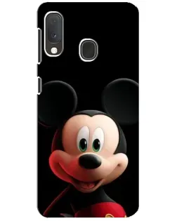 Чехол для Samsung Galaxy A20e с картинкой «Улыбающийся Микки Маус»