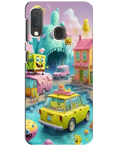 Чохол для Samsung Galaxy A20e з картинкою «Монстр-трак пригоди»