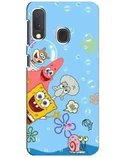 Чохол для Samsung Galaxy A20e з картинкою «Веселі бульбашки»