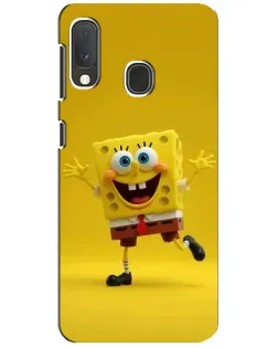 Чохол для Samsung Galaxy A20e з картинкою «Позитивний Губка Боб»