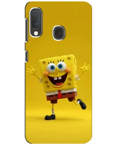 Чохол для Samsung Galaxy A20e з картинкою «Позитивний Губка Боб»