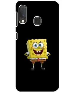 Чохол для Samsung Galaxy A20e з картинкою «Класичний Губка Боб»