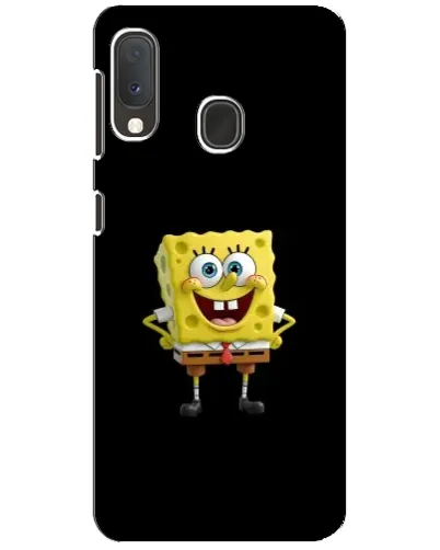 Чохол для Samsung Galaxy A20e з картинкою «Класичний Губка Боб»