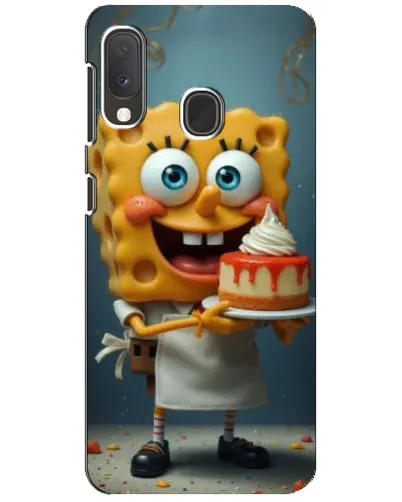 Чохол для Samsung Galaxy A20e з картинкою «Кухар Спанч Боб»