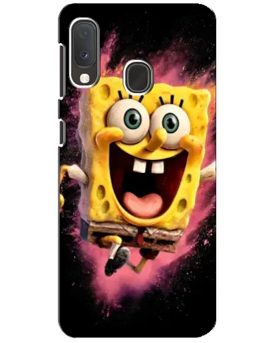 Чохол для Samsung Galaxy A20e з картинкою «Вибуховий Спанч Боб»
