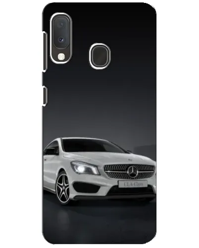 Чехол для Samsung Galaxy A20e с картинкой «Mercedes AMG GT Silver»