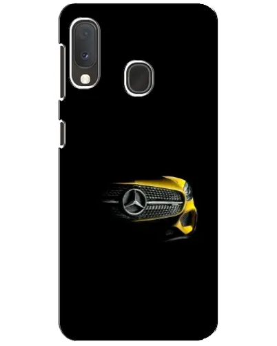 Чехол для Samsung Galaxy A20e с картинкой «Mercedes — ретро стиль»
