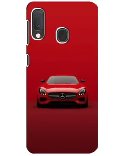 Чехол для Samsung Galaxy A20e с картинкой «Красный Mercedes AMG»