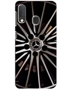 Чехол для Samsung Galaxy A20e с картинкой «Диск Mercedes»