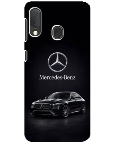 Чехол для Samsung Galaxy A20e с картинкой «Mercedes — решетка радиатора»