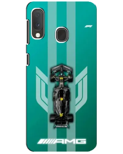 Чехол для Samsung Galaxy A20e с картинкой «Mercedes AMG Petronas»