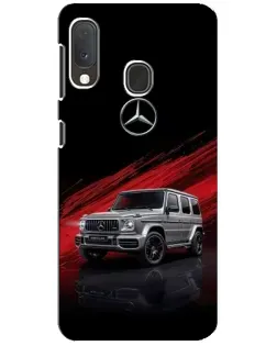 Чехол для Samsung Galaxy A20e с картинкой «Mercedes G-Class красный»