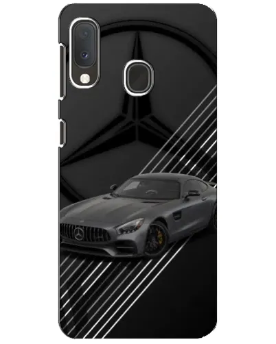 Чехол для Samsung Galaxy A20e с картинкой «Mercedes AMG — графика»