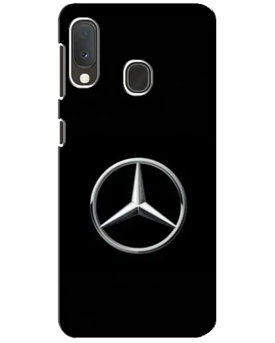 Чехол для Samsung Galaxy A20e с картинкой «Mercedes классический лого»