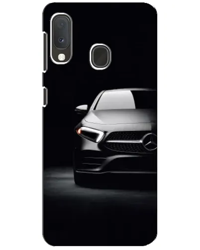 Чехол для Samsung Galaxy A20e с картинкой «Свет фар Mercedes»