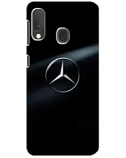 Чохол для Samsung Galaxy A20e з картинкою «Mercedes на металі» Чохол для Samsung Galaxy A20e з картинкою «Mercedes на металі»