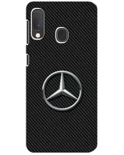 Чохол для Samsung Galaxy A20e з картинкою «Карбоновий Mercedes стиль» Чохол для Samsung Galaxy A20e з картинкою «Карбоновий Mercedes стиль»