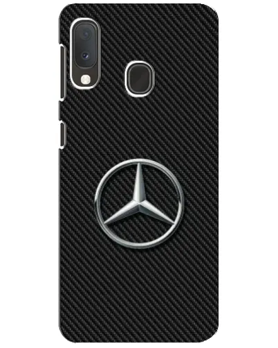 Чохол для Samsung Galaxy A20e з картинкою «Карбоновий Mercedes стиль» Чохол для Samsung Galaxy A20e з картинкою «Карбоновий Mercedes стиль»