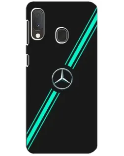 Чохол для Samsung Galaxy A20e з картинкою «Спортивні лінії Mercedes» Чохол для Samsung Galaxy A20e з картинкою «Спортивні лінії Mercedes»