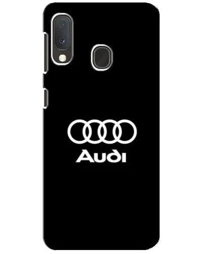 Чехол для Samsung Galaxy A20e с картинкой «Классическое лого Audi»