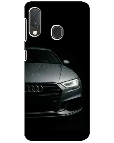 Чехол для Samsung Galaxy A20e с картинкой «Audi — детализация кузова»