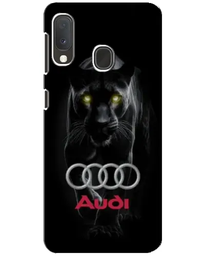 Чехол для Samsung Galaxy A20e с картинкой «Пантера и Audi»