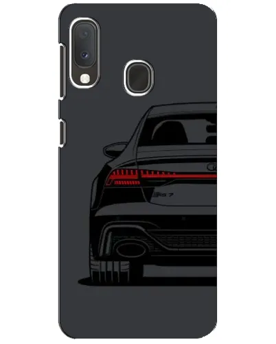 Чехол для Samsung Galaxy A20e с картинкой «Задняя часть Audi — арт»