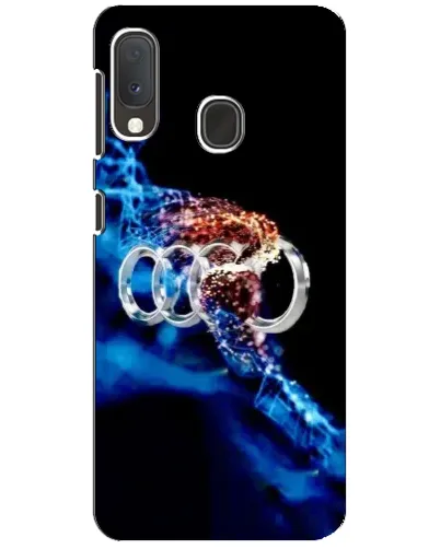 Чехол для Samsung Galaxy A20e с картинкой «Энергия лого Audi»