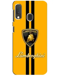 Чехол для Samsung Galaxy A20e с картинкой «Lamborghini Stripe желтый» Чехол для Samsung Galaxy A20e с картинкой «Lamborghini Stripe желтый»