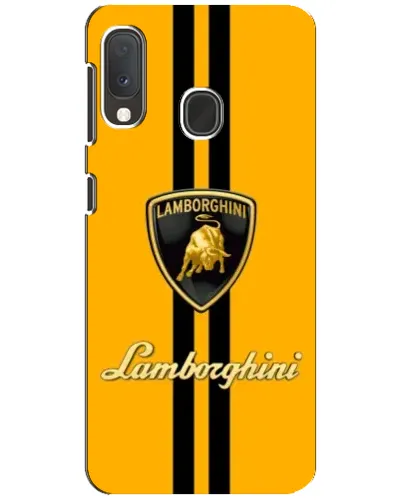 Чехол для Samsung Galaxy A20e с картинкой «Lamborghini Stripe желтый» Чехол для Samsung Galaxy A20e с картинкой «Lamborghini Stripe желтый»