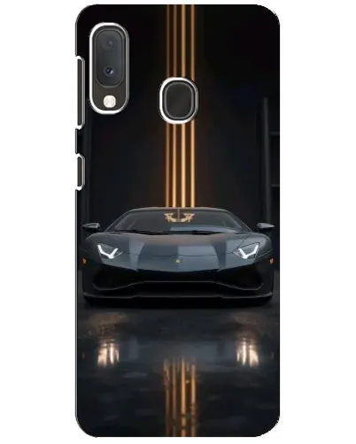 Чехол для Samsung Galaxy A20e с картинкой «Lamborghini золотые линии» Чехол для Samsung Galaxy A20e с картинкой «Lamborghini золотые линии»