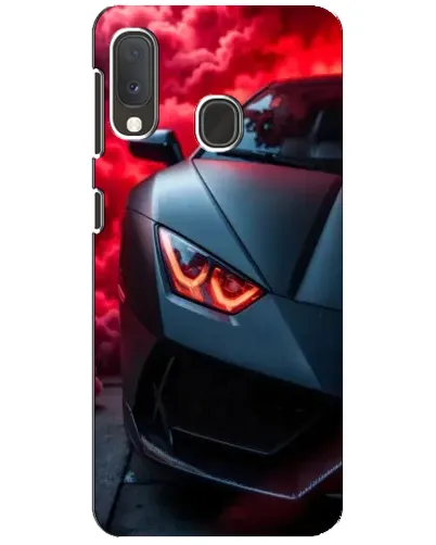 Чехол для Samsung Galaxy A20e с картинкой «Lamborghini красное сияние» Чехол для Samsung Galaxy A20e с картинкой «Lamborghini красное сияние»