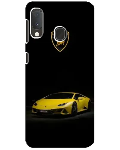 Чехол для Samsung Galaxy A20e с картинкой «Lamborghini желтый акцент» Чехол для Samsung Galaxy A20e с картинкой «Lamborghini желтый акцент»