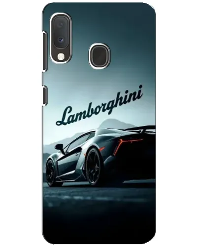 Чехол для Samsung Galaxy A20e с картинкой «Классическая надпись Lamborghini» Чехол для Samsung Galaxy A20e с картинкой «Классическая надпись Lamborghini»