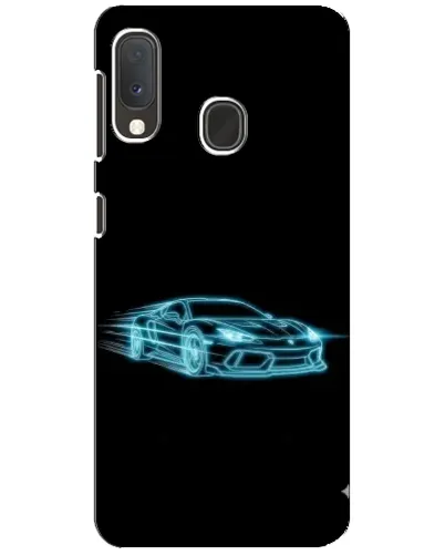 Чехол для Samsung Galaxy A20e с картинкой «Неоновый контур Lamborghini» Чехол для Samsung Galaxy A20e с картинкой «Неоновый контур Lamborghini»