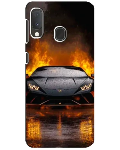 Чехол для Samsung Galaxy A20e с картинкой «Lamborghini в огне» Чехол для Samsung Galaxy A20e с картинкой «Lamborghini в огне»