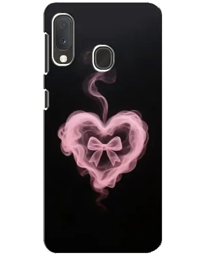 Чехол для Samsung Galaxy A20e с картинкой «Дымчатое сердце» Чехол для Samsung Galaxy A20e с картинкой «Дымчатое сердце»