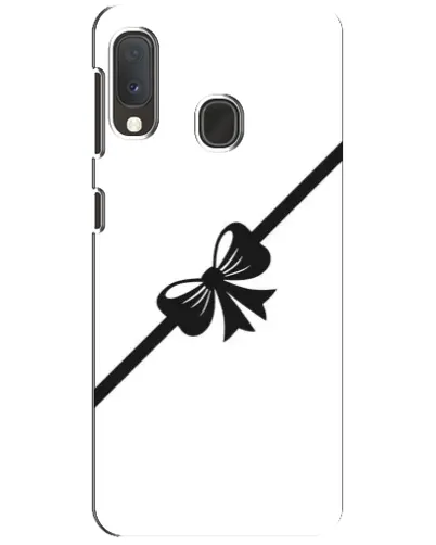 Чехол для Samsung Galaxy A20e с картинкой «Диагональный бант» Чехол для Samsung Galaxy A20e с картинкой «Диагональный бант»