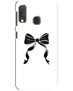 Чехол для Samsung Galaxy A20e с картинкой «Классический бант»