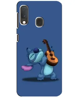 Чехол для Samsung Galaxy A20e с картинкой «Стич с укулеле» Чехол для Samsung Galaxy A20e с картинкой «Стич с укулеле»