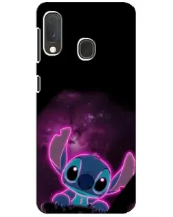 Чехол для Samsung Galaxy A20e с картинкой «Неоновый Stitch» Чехол для Samsung Galaxy A20e с картинкой «Неоновый Stitch»