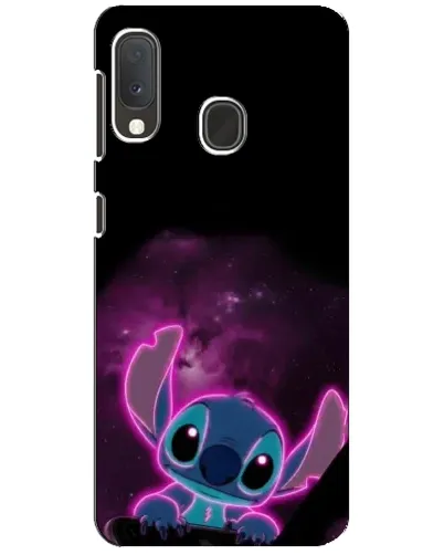 Чехол для Samsung Galaxy A20e с картинкой «Неоновый Stitch»