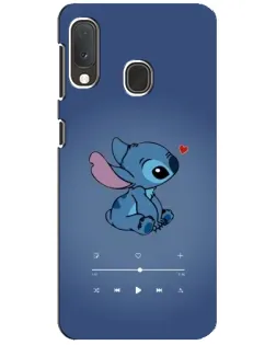 Чехол для Samsung Galaxy A20e с картинкой «Музыкальный Stitch» Чехол для Samsung Galaxy A20e с картинкой «Музыкальный Stitch»
