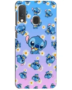 Чехол для Samsung Galaxy A20e с картинкой «Паттерн со Стичем» Чехол для Samsung Galaxy A20e с картинкой «Паттерн со Стичем»
